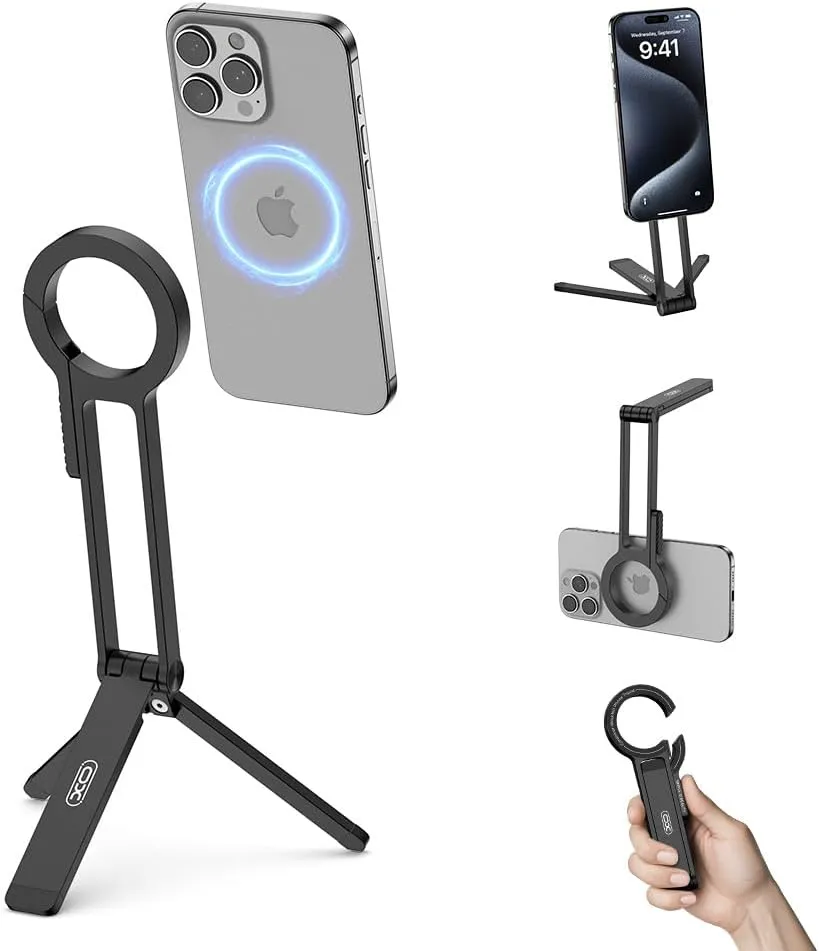 Magnetic Phone Tripod Stand for iPhone